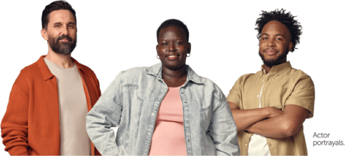 3 individuals representing people who may be appropriate for PrEP.